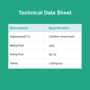 Độ tinh khiết cao 99.9% USP CAS no. 57-55-6 PROPYLENE GLYCOL/propilenglicol Mono Propylene Glycol cho dầu khí phụ gia - Product Image 2