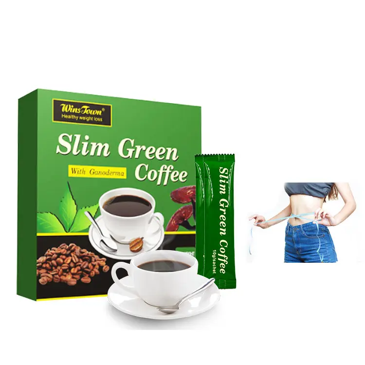 Weight Loss Coffee Bag Packaging Customized Package Healthy Slimming High Grade Henan Instant Coffee 10 Bags Slimming Nuts