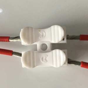 1000pcs Package pp <strong>Push</strong> in Stainless <strong>Spring</strong> Quick Connect Electric 2 Pole Led Light Screwless <strong>Terminal</strong> <strong>Block</strong> - Product Image 4