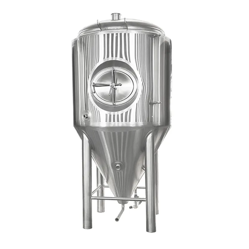 Tanque de fermentación de cerveza con camisa cónica de acero inoxidable de 1000l
