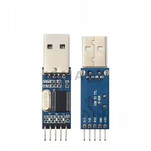 PL2303HX PL2303 USB zu <span class=keywords><strong>RS232</strong></span> TTL-Konverter adapter modul STC-Mikrocontroller-Bürstenmaschinenplatinen-Programmier einheit im Nin