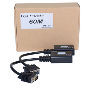 Extensor de señal VGA de 60M RJ45, Cable Ethernet, emisor, receptor, red - Product Image 1