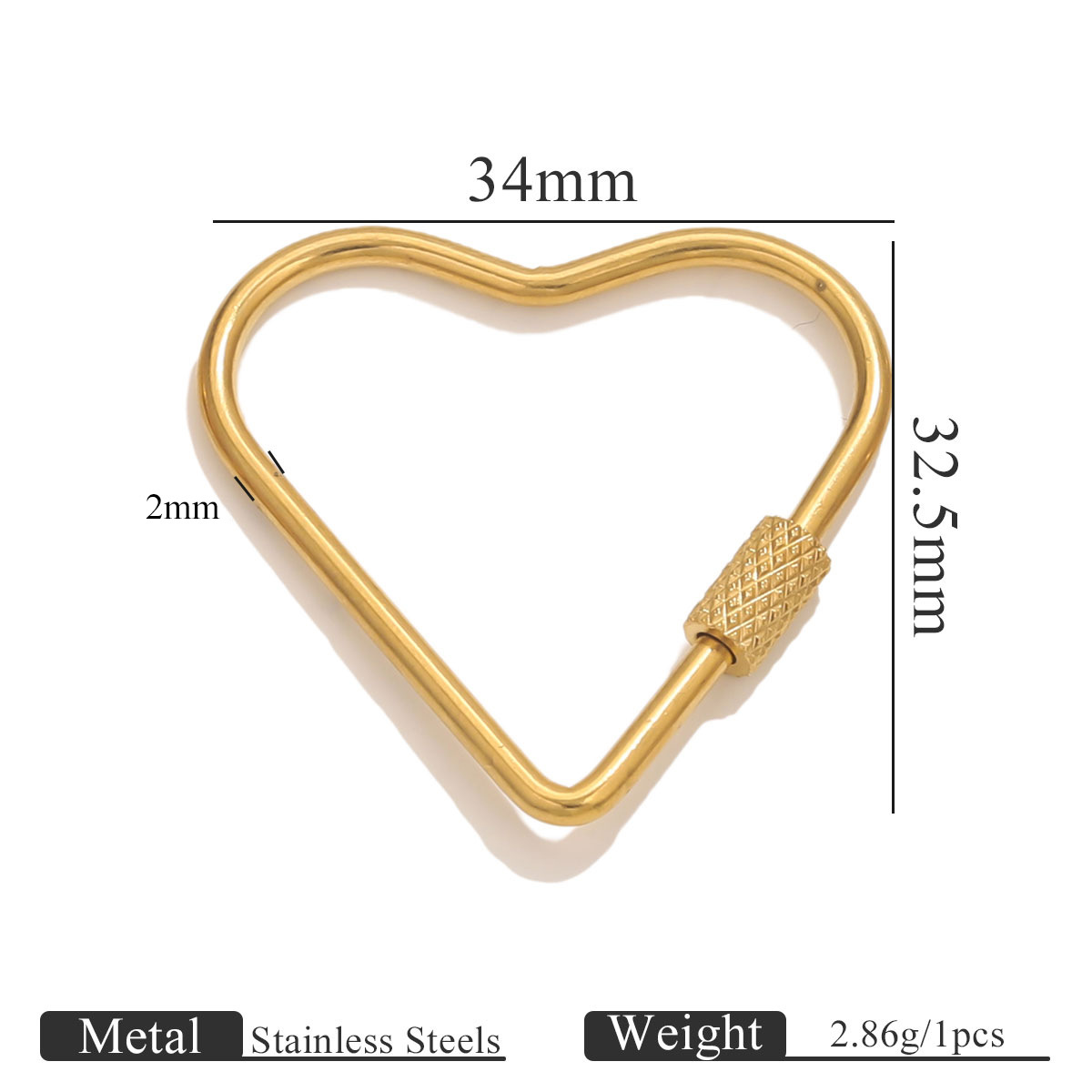 Tornillo tensor de amor 34*32,5