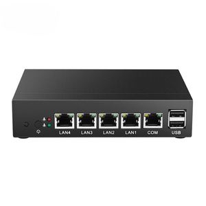 ミニPCルーター4 LANポートJ1900ファイアウォールPfsenseミニITXマザーボードVGAベアボーン-新しいDDR3 US/EUプラグ - Product Image 1
