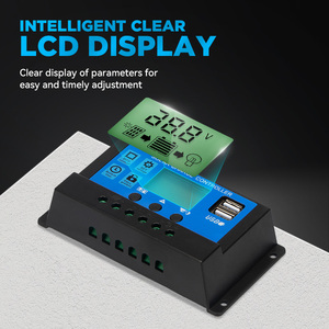 GT Solar PWM Modell 12V/24V Auto 10A-30A Solar laderegler mit LCD-Display für den Heimgebrauch - Product Image 6