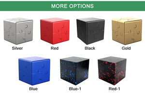 Mầm non thông minh Anh australisa tự kỷ mạnh mẽ nặng Bạc Nhiều Màu Fidget kim loại INFINITY CUBE cho trẻ em - Product Image 6