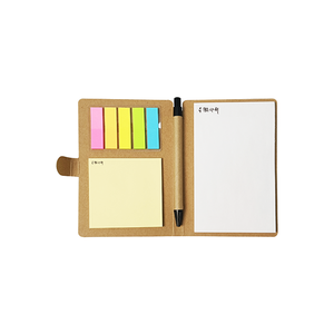 Personalized <strong>Memo</strong> Sticky Notes Flag Kraft Paper <strong>Notebook</strong> Mini Small <strong>Notebook</strong> Custom <strong>Notepads</strong> With Pen and Sticky Notes - Product Image 5