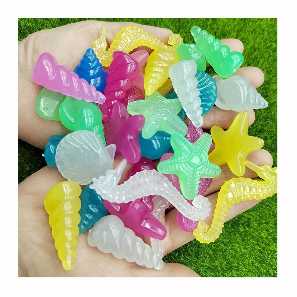 In plastica serie oceano piccoli cavallucci marini conchiglie di stelle di perline Per la creazione di gioielli braccialetto di stringa 500g Per borsa