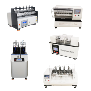 Crumple Flex Tester kaplı kumaş kauçuk plastik kırışıklık direnci analizörü ISO7854 BS3424-9 Flex Tester - Product Image 3