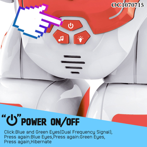 Intelligente rc nuovo mini danza telecomando giocattolo robot per i bambini con la luce - Product Image 5