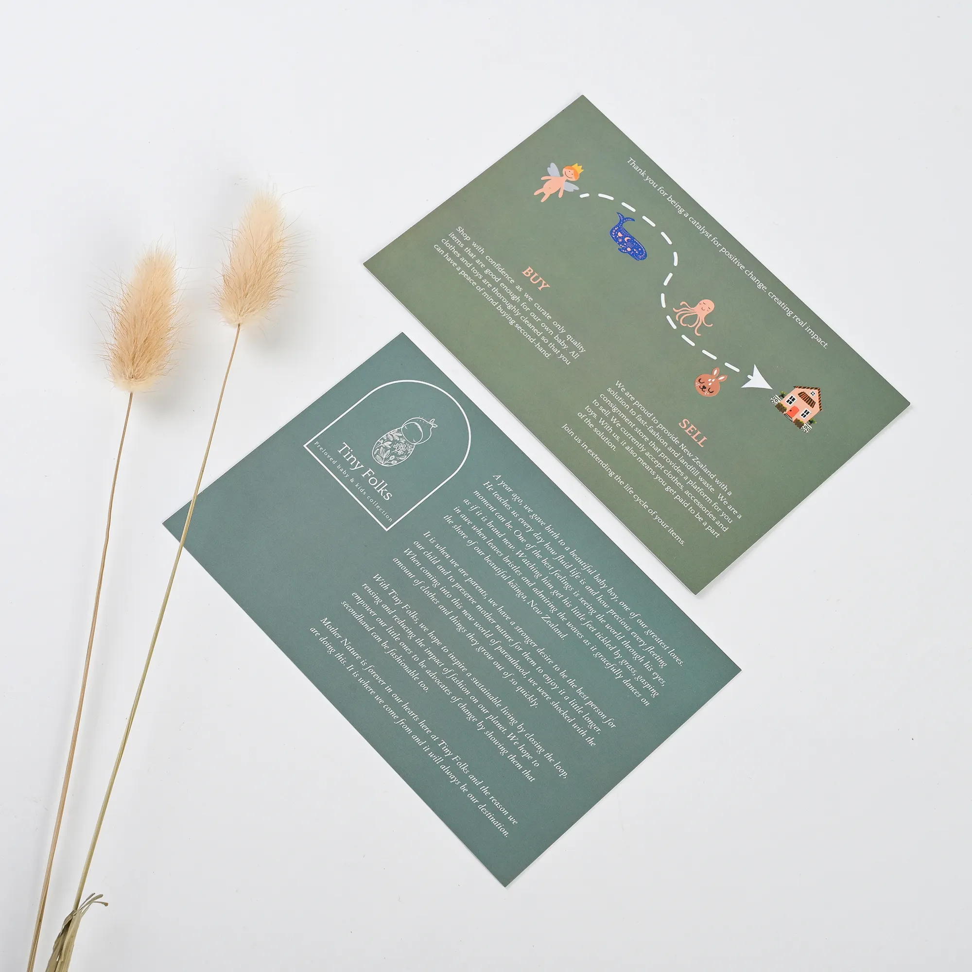 Carta di lusso professionale Custom foglio d'oro bianco/nero carta istruzioni per la cura dei gioielli carta di ringraziamento stampa di carta per le piccole imprese