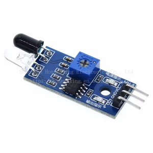 Módulo de Sensor de evitación de obstáculos infrarrojo fotoeléctrico reflectante Robot de coche inteligente DIY de 3 pines