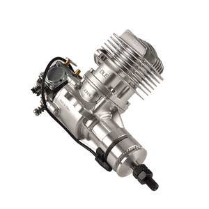 DLEエンジンDLE-20RA <span class=keywords><strong>20cc</strong></span>電子点火リアエキゾーストガソリンRC航空機エンジン、ガスモデルプレーン用マフラー付き