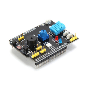 Tarjeta de expansión multifunción 9 en 1, módulo de sensor de temperatura y humedad IOT DHT11 LM35 para Arduino