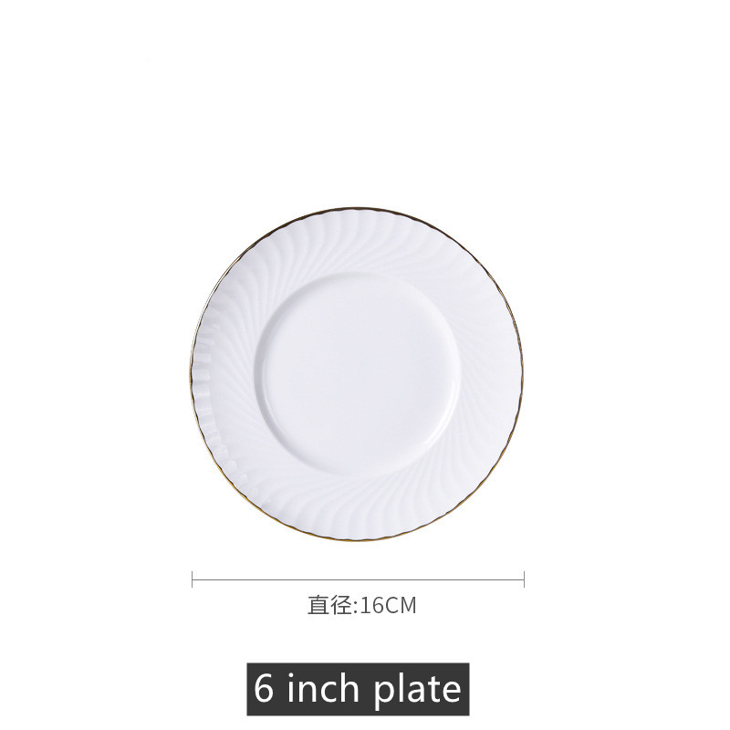 6" plate