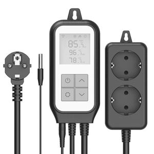 Smart WiFi <strong>Digital</strong> <strong>Temperature</strong> Controller Thermostat Outlet Heating and Cooling Mode,for Greenhouse Terrarium Carboy Heater - Product Image 1