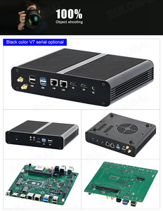 Eglobal 10th Gen Intel Core I5-1035G4/i7-1065G7 Mini PC 8USB 2HD 2RJ45 Giga LAN <strong>Desktop</strong> <strong>Computer</strong> Win10 Fan Industrial Mini PC - Product Image 4