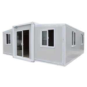 Cymdin yüksek kalite 40ft mobil genişletilebilir konteyner odası ev kullanımı için prefabrik çift kanat katlanır açık hava etkinliği ev - Product Image 2