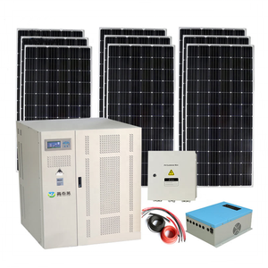 600瓦太阳能电池板120KW完全离网家用太阳能系统 - Product Image 1
