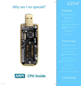 Tuhao Gold programmatore USB scheda madre Routing LCD BIOS SPI FLASH 24 25 bruciatore - Product Image 2