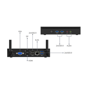MINI PC Intel Celeron N5095, 4G, 64G, Win10 y Linux, precio de fábrica - Product Image 6