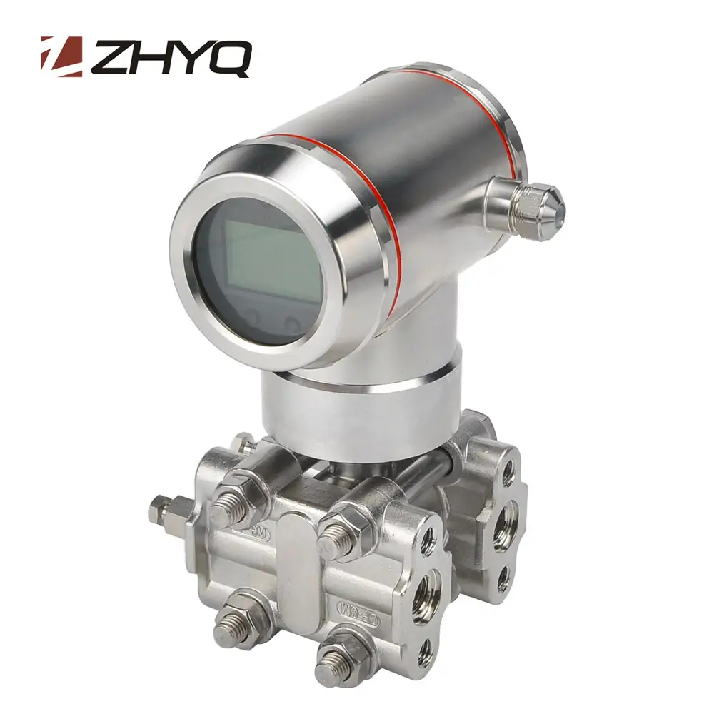ZHYQ 4-20mA/RS485 HART digital intelligent differential pressure transmitter 3051
