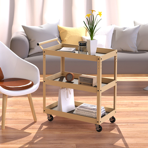 Thép Thương Mại Nhiệm Vụ Nặng Nề Di Động 3-Ngăn Kéo Xe Đẩy Công Cụ Tủ Lưu Trữ Có Thể Tháo Rời Thiết Kế Hiện Đại Cho Hội Thảo Hộ Gia Đình Văn Phòng - Product Image 6