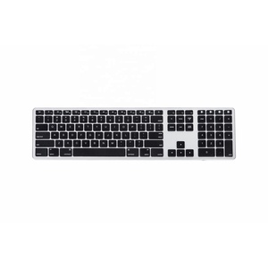 Venta al por mayor de fábrica Teclado inalámbrico de cuatro canales Bluetooth Teclado de tamaño completo con teclado numérico para computadora, escritorio, PC, computadora portátil - Product Image 2