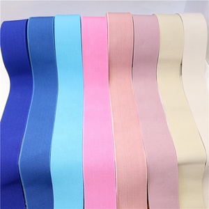 High Quality 2.5-6 cm <strong>Colored</strong> <strong>Customized</strong> <strong>Elastic</strong> Band High Elasticity Ribbon with <strong>Elastic</strong> - Product Image 1
