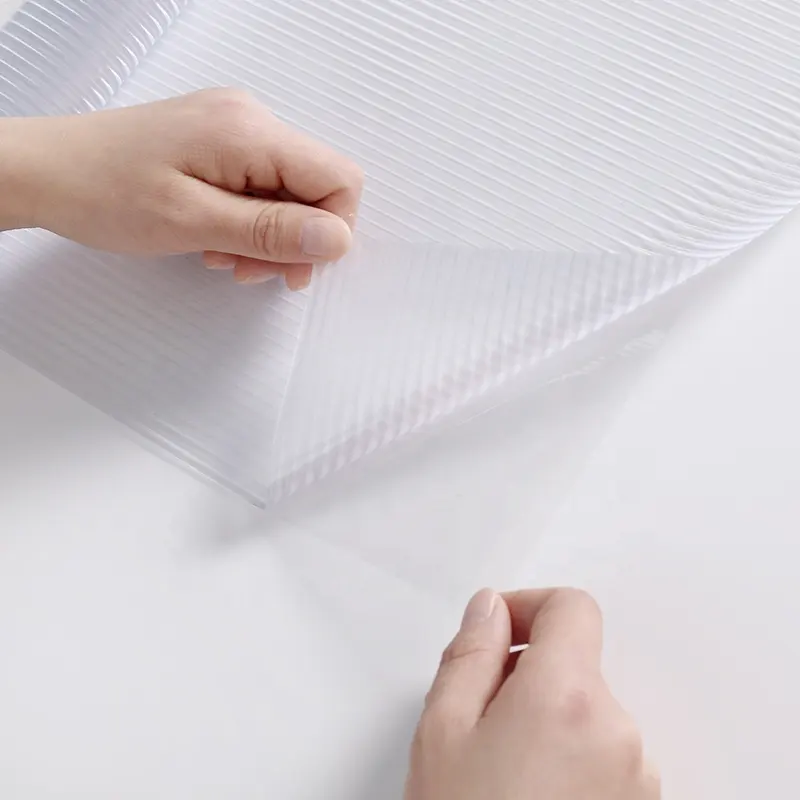 Diseño de rayas esmeriladas Película de ventana Protección DE PRIVACIDAD impermeable