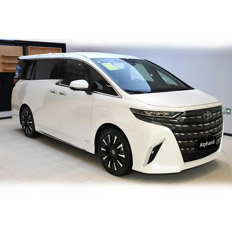 2024 Toyota ALPHARD 2.5Lสมาร์ทHybrid Dualพรีเมี่ยมทองรุ่นMPVเกียร์อัตโนมัติซ้ายAWDผ้า 0Kmรถใช้แล้ว 2023-2024