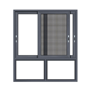 Factory Price Custom Wood Grain Color Aluminum Frame <strong>windows</strong> Brown Color Aluminium Triple Glass Ventilation Sliding <strong>Window</strong> - Product Image 6