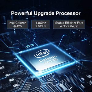 CHUWI LarkBox Pro4KミニPCIntel Celeron J4125クアッドコア6 GBRAM 128 GBROMウィンドウs10デスクトップコンピューターHD USB-C BT 5.1、wifi - Product Image 6