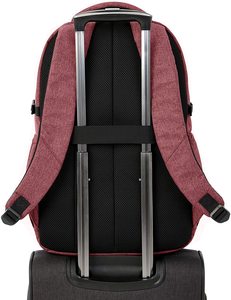 Competitive Maroon <strong>Basics</strong> Urban Laptop Backpack 15 Inch Notebook <strong>Computer</strong> Sleeve Bag - Product Image 2