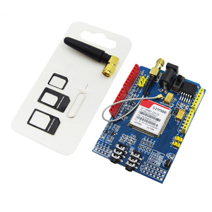 Arduino için SIM900 850/900/1800/1900 MHz GPRS/GSM geliştirme devre kartı modülü kiti