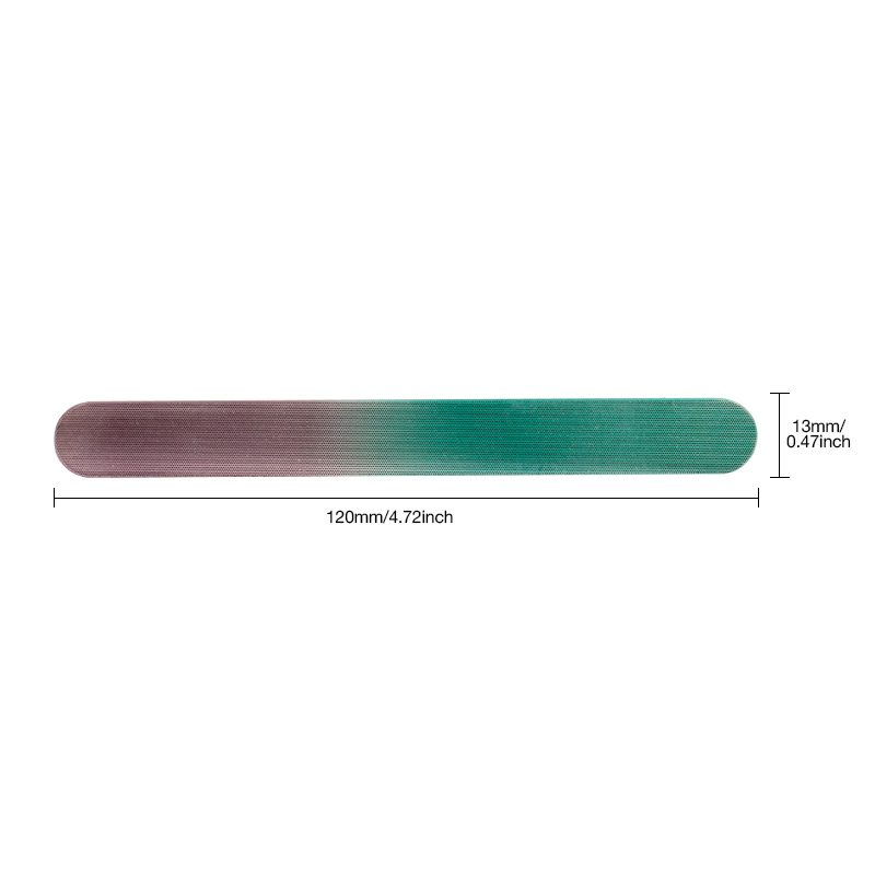 Red Glass Nail File
