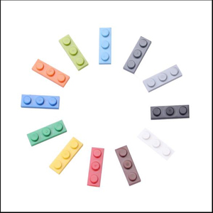 2PCS MOC 3623 Tijolos Placa 1X3 Legoeds Compatíveis 3623 Brinquedos para Crianças DIY Building Block Partículas Placa Técnica Robô Brinquedo