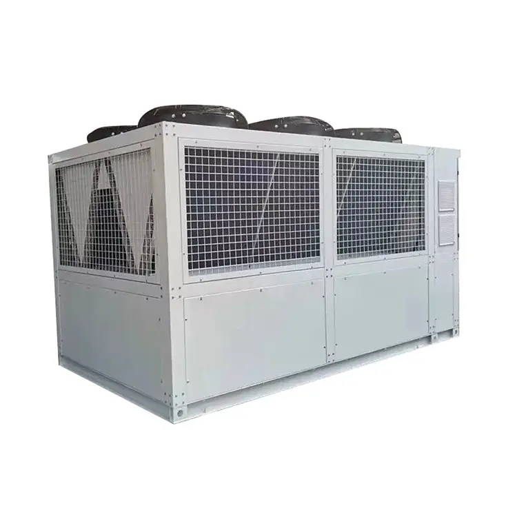 Peralatan Pendinginan Efisiensi Tinggi 30HP ~ 100HP atau 100RT Udara Industri Pendingin/Pendingin Air untuk Sistem Pendingin