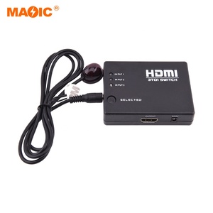 1080p 3 Port Hdmi Switch <strong>Splitter</strong> 3x1 3 <strong>Input</strong> <strong>1</strong> <strong>Output</strong> Hdmi <strong>Switcher</strong> for Home Theatre System Video Game Consoles