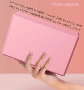 Atacado Com Logotipo Personalizado Eco-Friendly <span class=keywords><strong>Custom</strong></span> Alta Densidade EVA Foam Yoga <span class=keywords><strong>Blocks</strong></span> Round Conor Type Fitness Pilates Exercício