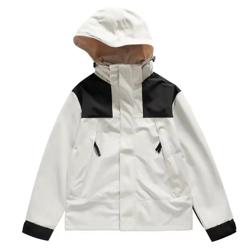 OEM venta al por mayor SS24 senderismo chaquetas esquí chaqueta impermeable al aire libre personalizado chaqueta cortavientos para hombre