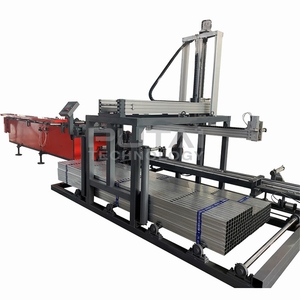 Envoltorio, apilador y paletizador de acero de alta velocidad completamente automático - Product Image 3