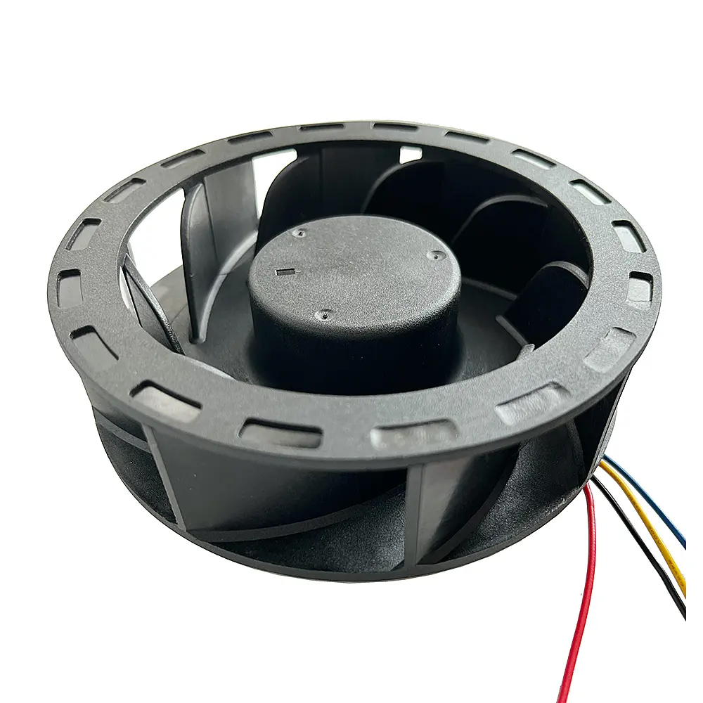 Moteur sans balais de 120mm, 12v, 24v, 48v, ventilateur centrifuge pour filtre à poussière, dépoussiéreur