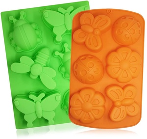 Non Stick <strong>Easy</strong> to Clean Reusable 6 Cavity Handmade Silicon <strong>Soap</strong> <strong>Making</strong> Molds Mold <strong>Soap</strong> Silicon Cake Tools - Product Image 1