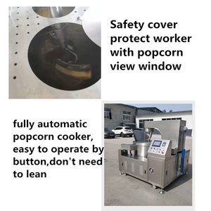100l-600l Industrielle Karamell-Popcorn-Maschine Automatische elektrische Popcorn-Maschine Popcorn-Produktions linie - Product Image 3