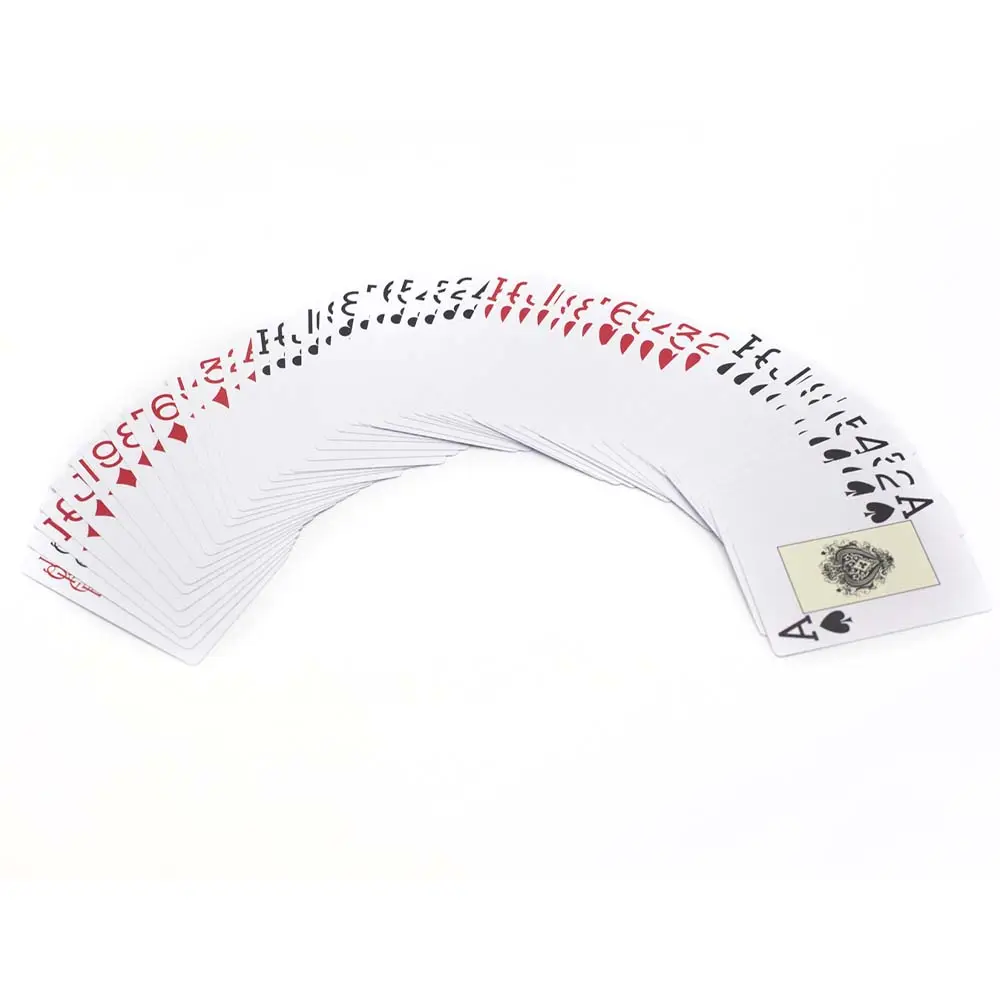 AOBO-tarjeta de póker Texas, personalizada, Premium, impermeable, PVC, Texas Hold'em, póker para Casino