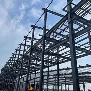 高品质低价钢结构建筑专业设计预制大型钢结构仓库出售 - Product Image 2