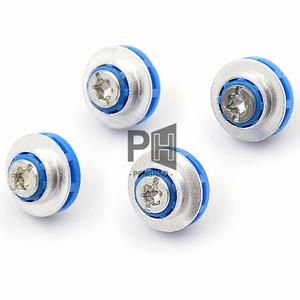 Прочные компьютерные детали, оригинальные винты <span class=keywords><strong>HP</strong></span> для <span class=keywords><strong>HP</strong></span> 3,5 "HDD Compaq, синий жесткий диск, изоляционный крепежный крепежные винты <span class=keywords><strong>HP</strong></span> демпфирующий винт - Product Image 6