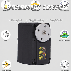 Feetech STS3215 12V 30KG Servo di codifica magnetica di 360 gradi per braccio robotica Ai/braccio Robot di programmazione fai da te senza FE-URT-1 - Product Image 2
