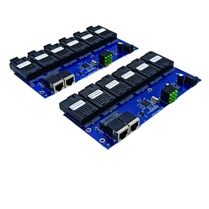 100mbps 6 Fiber 2RJ45 PCBA kurulu SC konektörü tek modlu Simplex 10/100M Ethernet Fiber optik anahtar - Product Image 2